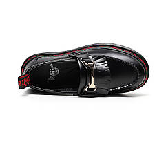 Лофери Dr. Martens Adrian Red Stitch Leather, фото 5