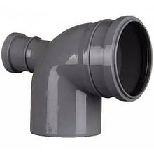 Коліна з відводами для внутрішньої каналізації