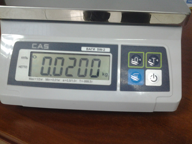 Ваги для фасування CAS SW