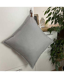Декоративна наволочка Сіра