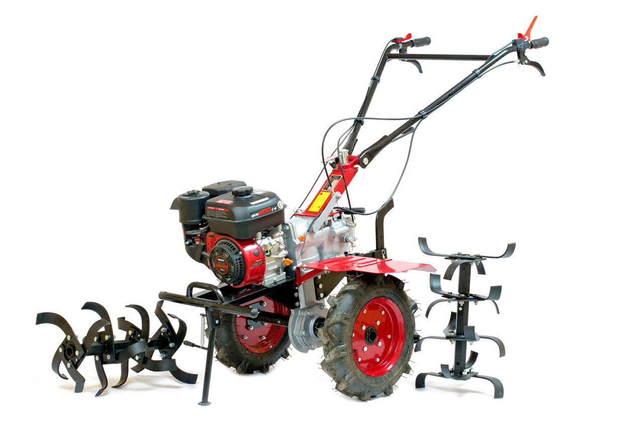 Мотоблок WEIMA WM1100С-6 DeLuxe (КМ ручки, 4+2 швидкості, бензиновий 7,0 л.с., колеса 4,00-10), фото 1