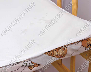 Непромокаючий наматрацник в дитячу ліжечко 60х120, фото 2