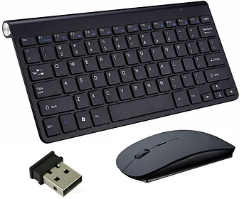 Клавіатура і миша бездротова Combo 108S Бездротова ультратонка клавіатура