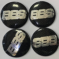 Наклейка выпуклая на колпачок диска BBS 56mm