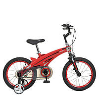 Велосипед детский 16 дюймов (магниевая рама) Lanq Projective WLN1639D-T-3, красный