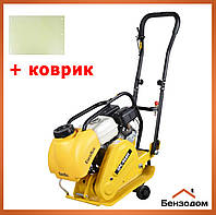 Виброплита прямоходная EnerSol EPC-064H (двигатель Honda) + коврик