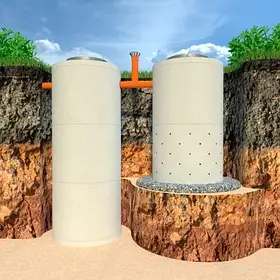 Септики із бетонних кілець