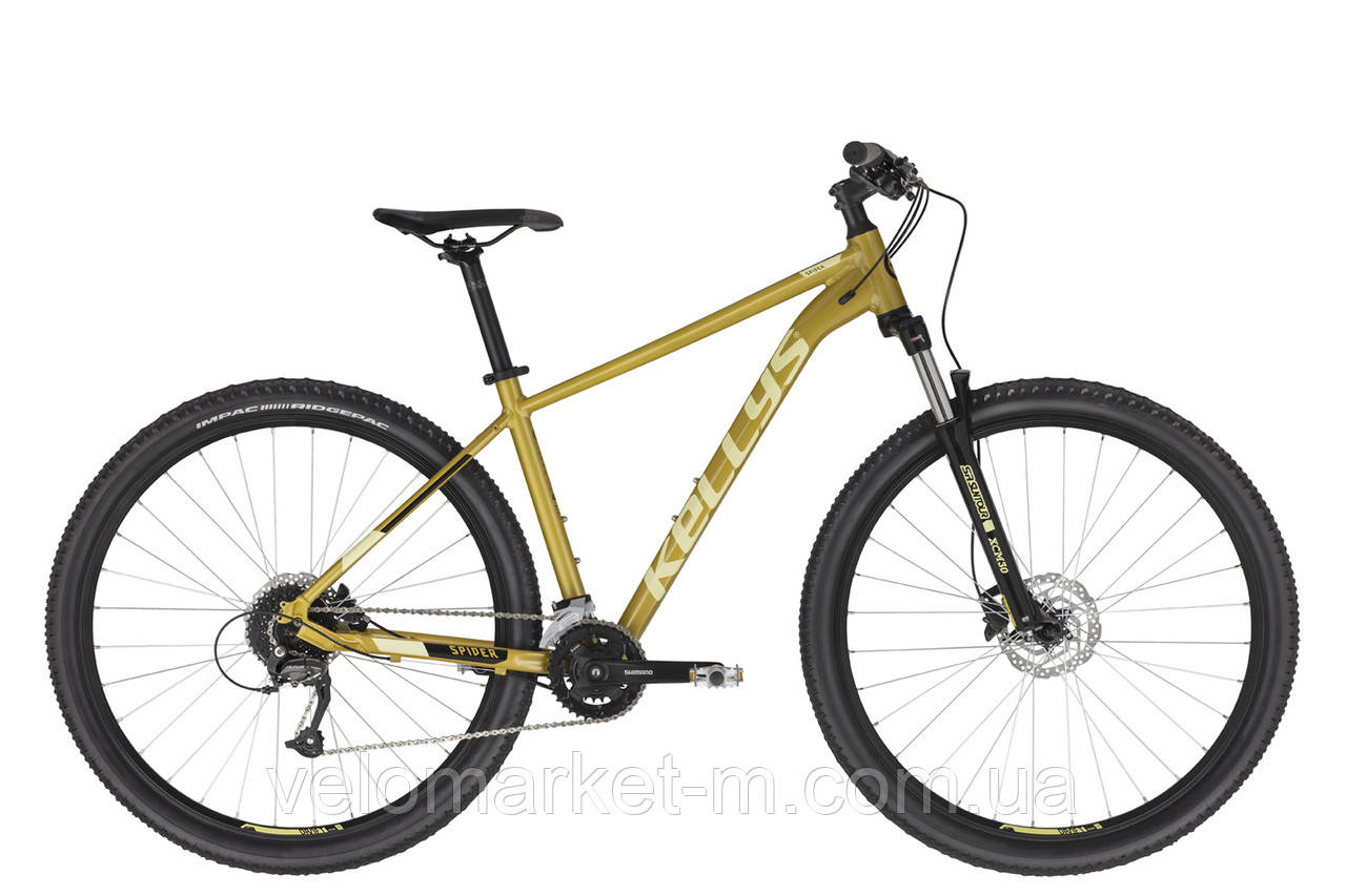 Велосипед Kellys Spider 70 Yellow M 27.5"