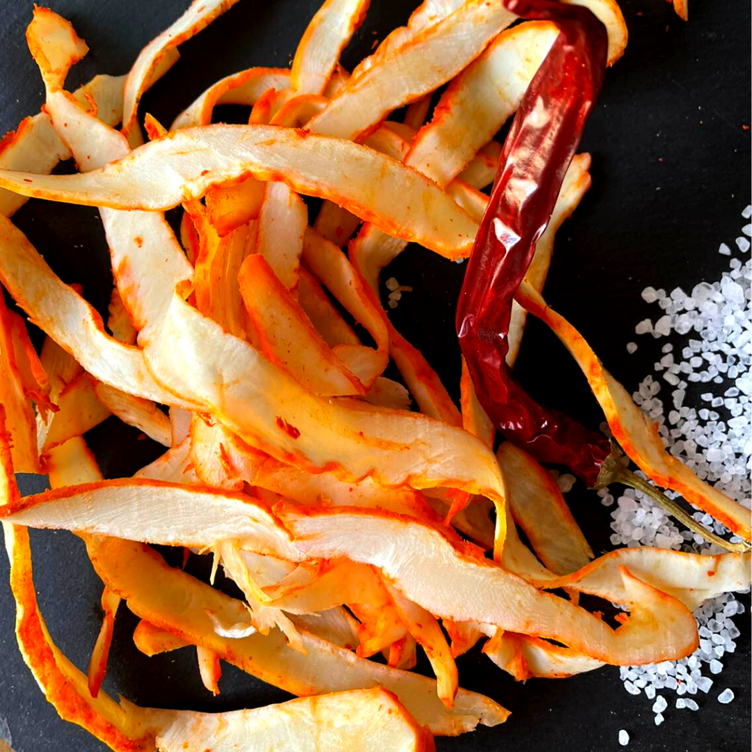 Опт Кільця кальмара (слайси) з перцем солено-сушені, закуска до пива 1 кг, фото 1