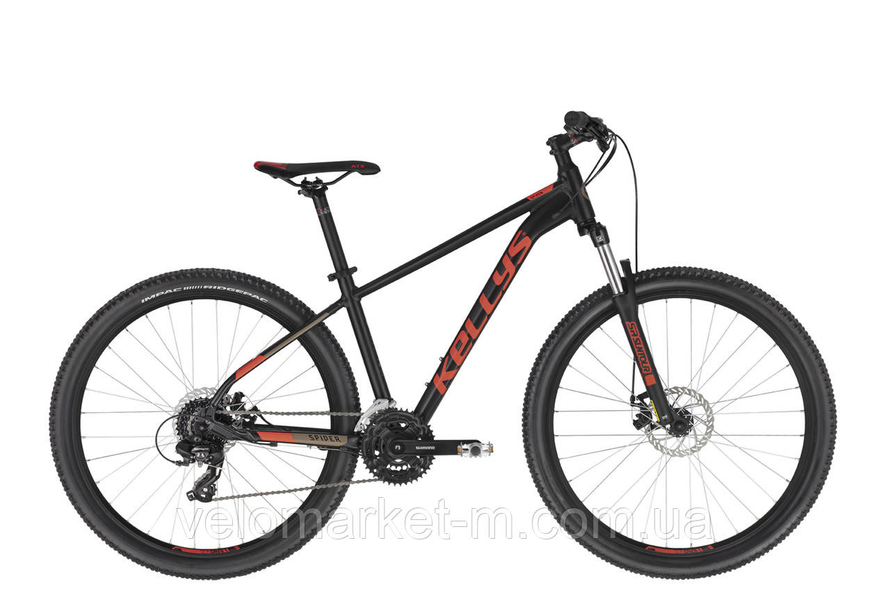 Велосипед Kellys Spider 30 Black M 27.5"