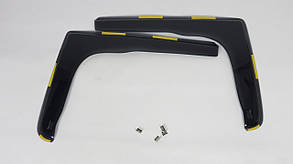 Вітровики (компл.: 2шт, під ущільнювач, Неkо) Ford Transit 2000-2006