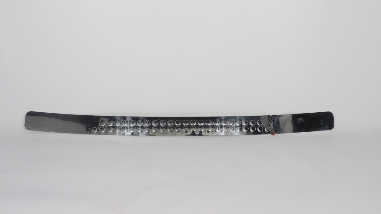 Хром накладка на задній бампер (без загину) на Fiat Fiorino 2008-..., фото 1