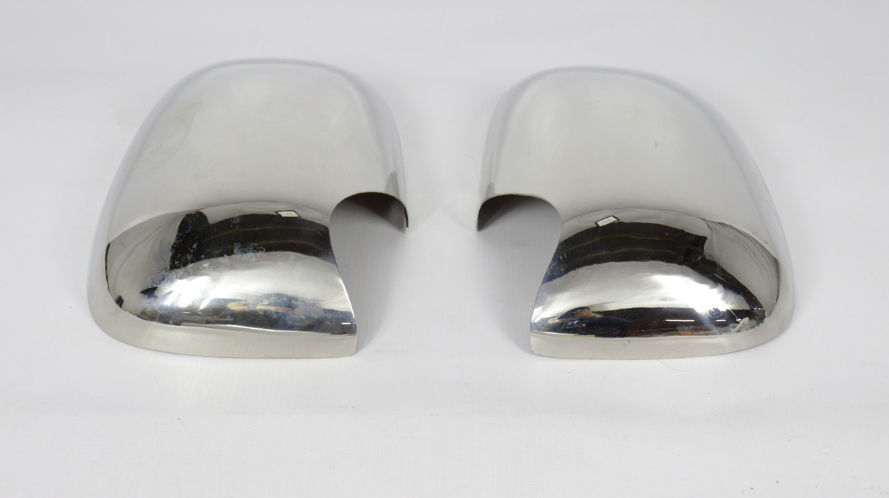 Накладки на дзеркала (нерж., TR) Ford Transit 1997-2002, фото 1