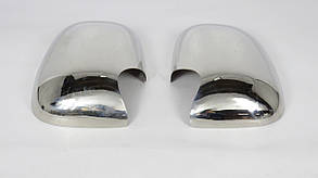 Накладки на дзеркала (нерж., TR) Ford Transit 1997-2002