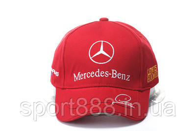 Кепка червона бейсболка Мерседес Бенц Mercedes-Benz