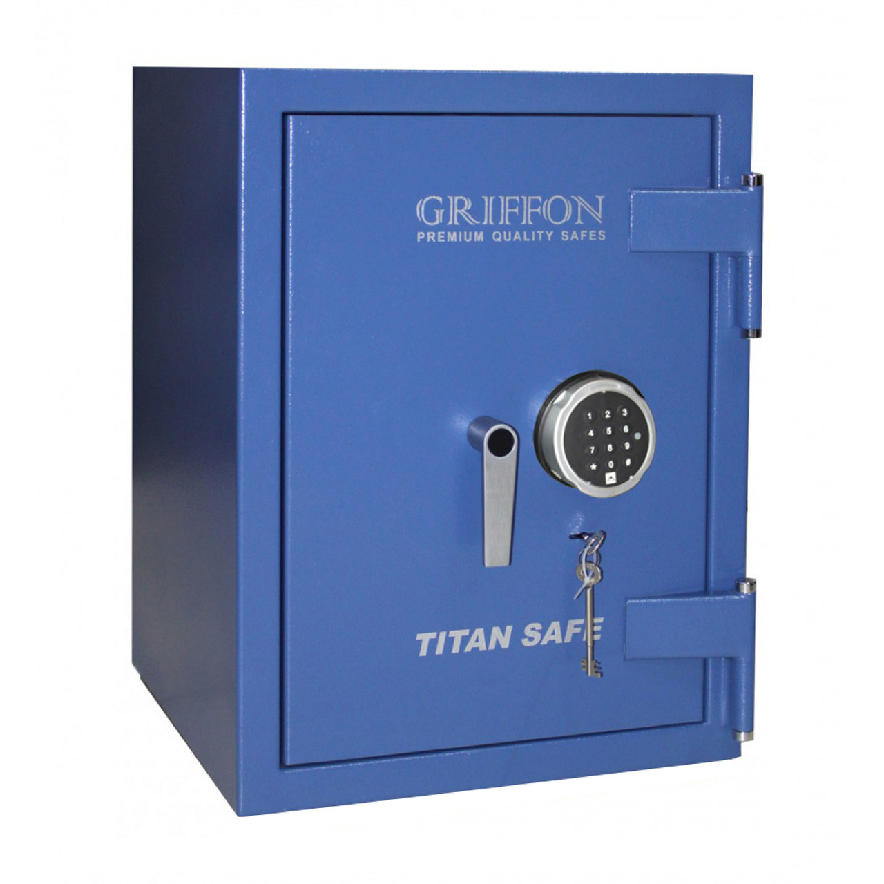 Сейф вогнезламостійкий Griffon CL III.68.K.E Brilliant Blue