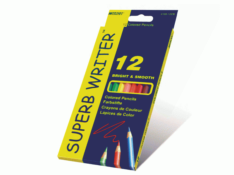 Олівці кольорові 12кол. MARCO 4100-12, фото 1