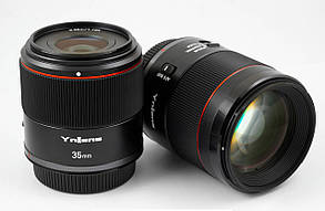 Об'єктив Yongnuo YN35mm F1.8R DF DSM Lens with RF Mount for Canon EOS R Mirrorless Cameras (YN35MM F1.8R)
