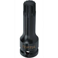 Головка ударна TOPTUL SPLINE М16 L77 мм 1/2" KADB1616L