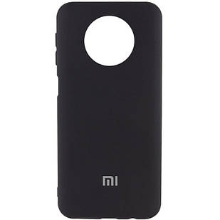 Чохол Silicone Case full для Xiaomi Redmi Note 9T Black