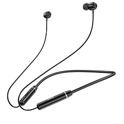 Бездротові навушники вакуумні з мікрофоном Bluetooth навушники для спорту HOCO ES53 Чорний