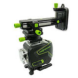 Професійний лазерний рівень PREMIUM, 4x360°(LCD, Bluetooth, ДК, зелений промінь) PROTESTER LL516G, фото 2