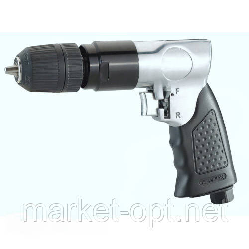 Пневмодриль 3/8" (1800об/хв; реверс; самозатискний патрон) AIRKRAFT AT-4031KLB, фото 1