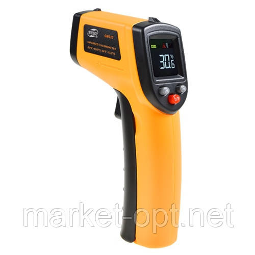 ІЧ пірометр — 50-400 °C BENETECH GM333, фото 1