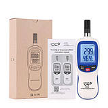 Термогігрометр цифровий Bluetooth 0-100%, -20-70 °C WINTACT WT83B, фото 4