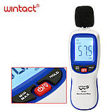 Цифровий шумомір 30-130 дБ WINTACT WT85, фото 4