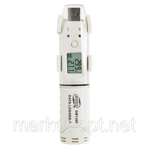 Даталоггер температури USB, -30-80 °C BENETECH GM1366, фото 1