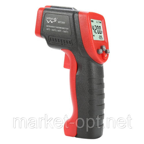 Пірометр інфрачервоний -50-420 °C WINTACT WT300, фото 1