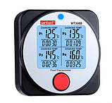 Термометр харчовий електронний 4-канальний Bluetooth -40-300 °C WINTACT WT308B, фото 4