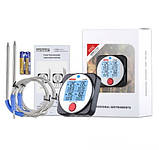 Термометр харчовий електронний 4-канальний Bluetooth -40-300 °C WINTACT WT308B, фото 8
