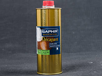 Рідина для зняття фарби Saphir Decapant (жорсткий флакон 500 мл)