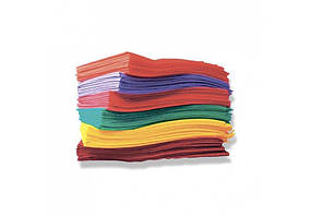 Безворсові серветки для манікюру 6 * 6 см Doily (400 шт в тубусі) спанбонд 45 г / м2, різнокольорові