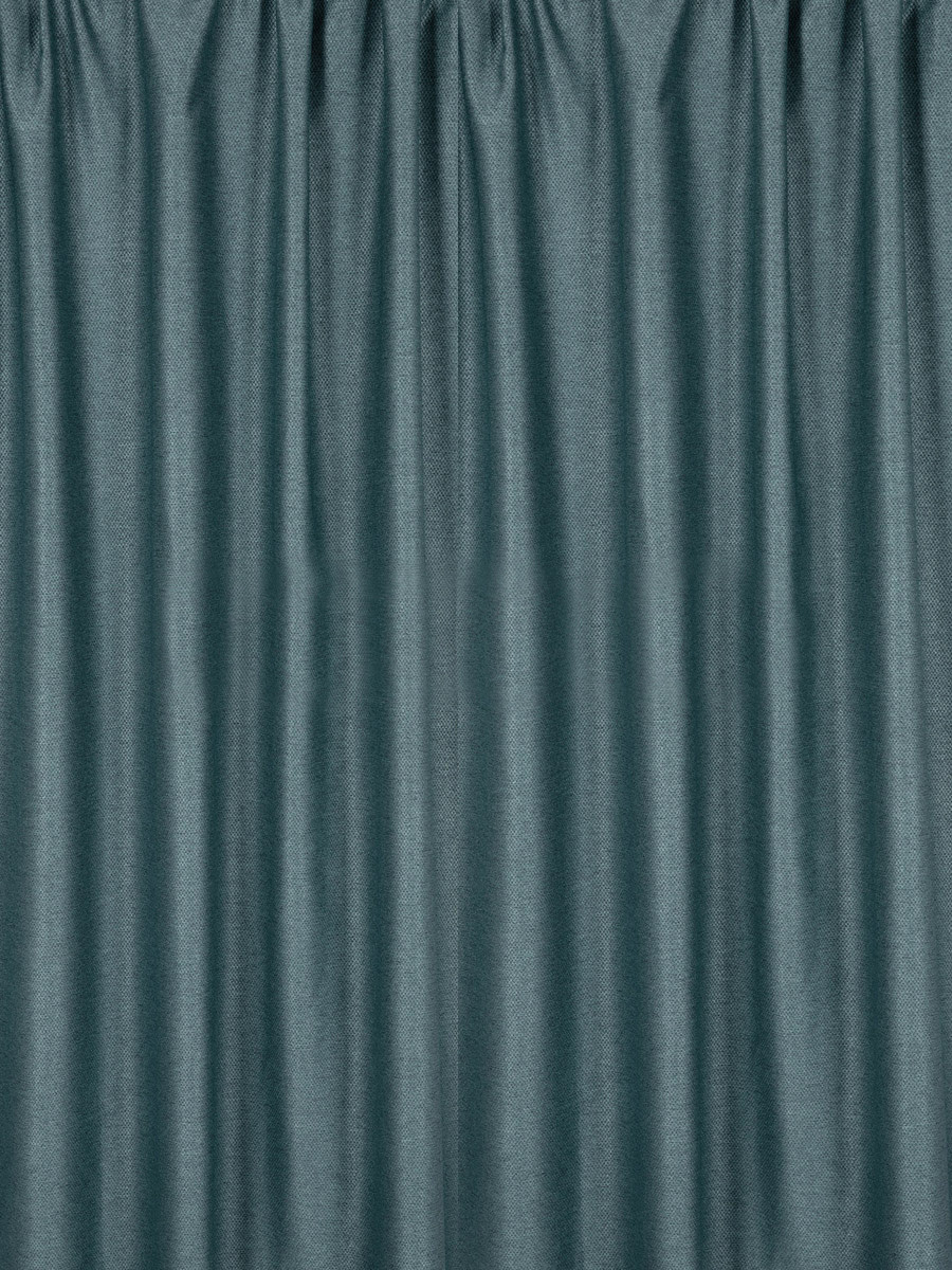 Портьерная ткань для штор Жаккард синего цвета - фото 3 - id-p1231634007
