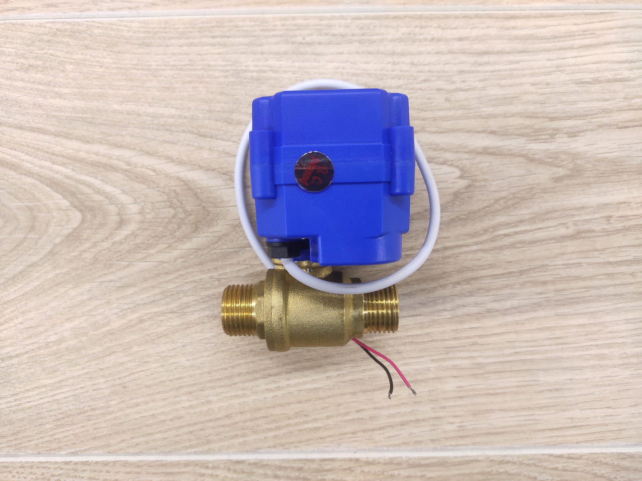 Кран кульовий 1/2 зовнішня різь з електроприводом CWX CR04 9 — 24 вольти, фото 1