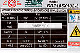Шпиндель GDZ 105 на 102-3 з охолодженням повітря 3 кВт ER20 (380V), фото 2