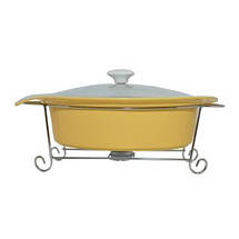 Марміт 2 літри бежевого кольору зі скляною кришкою Krauff, фото 2