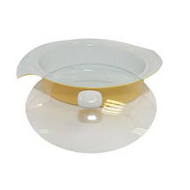 Марміт 2 літри бежевого кольору зі скляною кришкою Krauff, фото 5