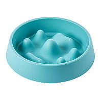 Миска для домашніх тварин Jordan Judy Pet Slow Bowl - Blue (6971418386502)