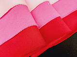 Футер Трехнитка на флісі малиновий, ширина 1,8 м ; 250 г/м²., фото 4