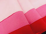 Футер Трехнитка на флісі малиновий, ширина 1,8 м ; 250 г/м²., фото 2