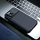 Магнітний чехол Nillkin для Apple iPhone 13 Pro (CamShield Pro Magnetic Case) Black із захистом камери, фото 7