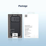 Захисний чехол Nillkin для Apple iPhone 13 Pro (CamShield Pro Case) Black із захистом камери, фото 9