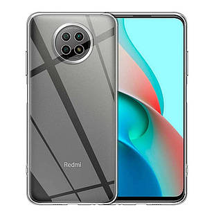 Прозорий силіконовий чохол для Xiaomi Redmi Note 9T