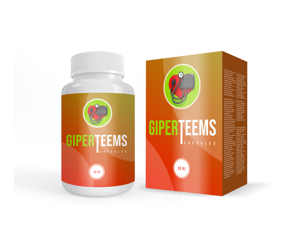 GIPERTEEMS (Гіпертімс) - капсули від гіпертонії
