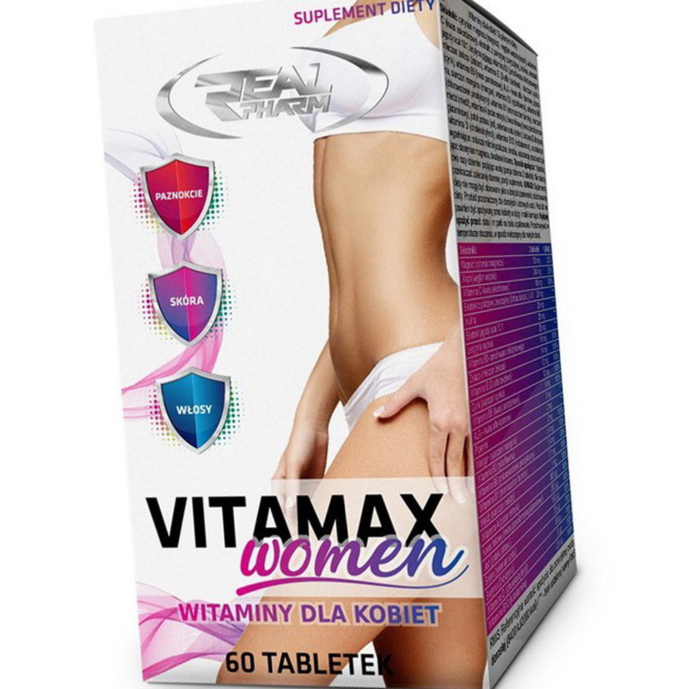Вітаміни і мінерали для жінок Real Pharm Vitamax Women 60 таблеток