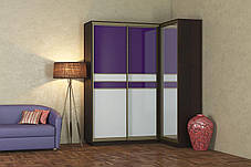 Шафа-купе кутовий приставний Стандарт 130х60 h-240, ТМ Гарант, фото 2